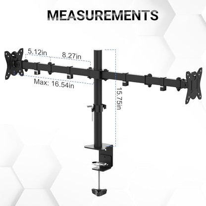 GRIFEMA Monitor Mount for 13-32 in, Dual Monitor Arm, Up to 19.8 Lbs Each - size: Dual Mount
