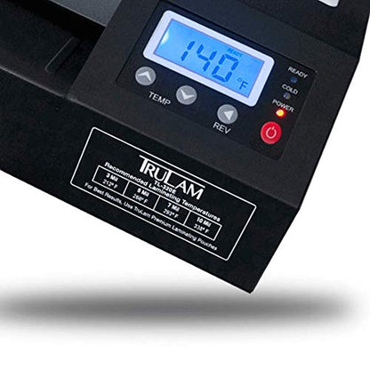 12.5" Pouch Laminator with Variable Temperature and Speed | Compatible with 3 Mil - 10 Mil Thermal and Cold Pouches | Laminates Documents & Photos | Low to Medium Volume Use | 1-Year Warranty