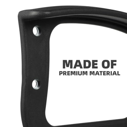 Office Chair Arm Rest Ring Replacement Part 2 Pieces Black