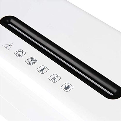 Electric Office Paper Shredder-Paper Shredder, Auto Feed,Super Cross-Cut, 5-6 Users, Stack-and-Shred