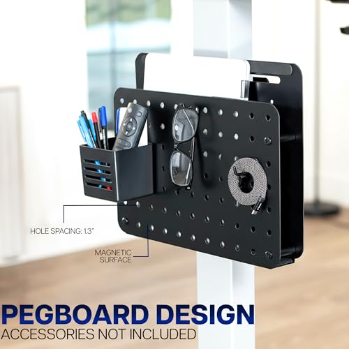 VIVO Black Clamp-on 14 x 11 in Desk Leg Laptop Mount Holder, Mount-LHS1