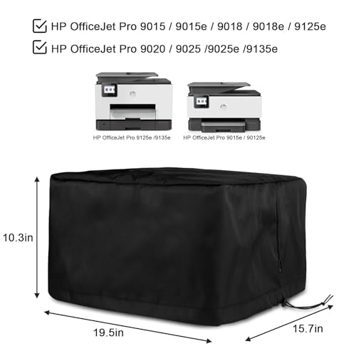 Printer Dust Cover for HP OfficeJet Pro 8125 All-in-One Printer