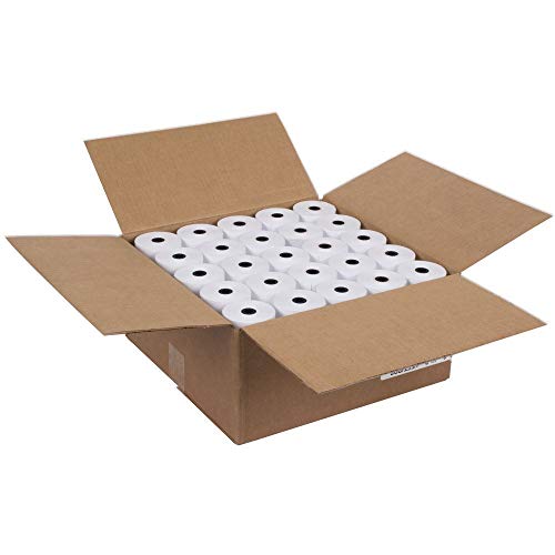 2 1/4 Thermal Paper 50 Rolls for Credit Card Machine POS Register Receipt Paper Roll (2 1/4 inchx 85 feet) - size: 2 1/4" x 85'（50Rolls）