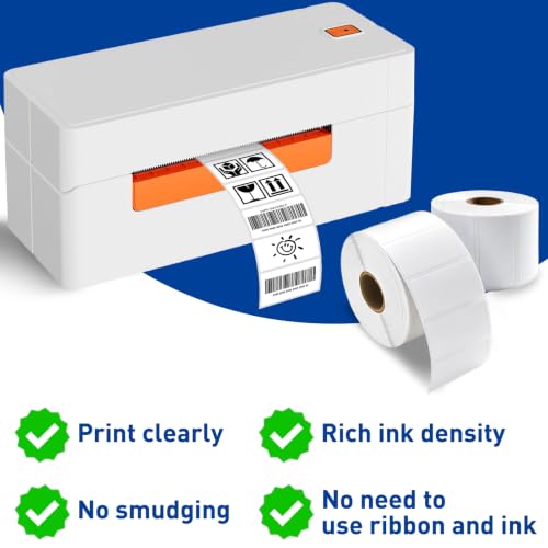 ESSENTIAL 2" x 1" Direct Thermal Barcode Labels, (1300 Labels, 1 Roll) - size: 2"x1"