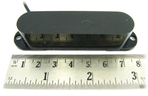 Cool Black Covered Single-Coil Electric Guitar Magnetic Pickup