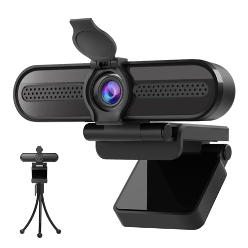 saylas 2K Webcam with Microphone, 78°FOV FHD PC Camera with 2K/30fps, Privacy Cover, Plug & Play USB Web Cam, Autofocus, 1080P/60fps External Webcam for PC, Computer Web Camera for Laptop, Mac, Zoom - color: 2K/78° FOV