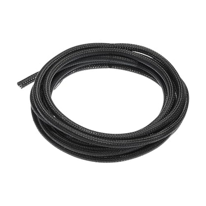MECCANIXITY Cord Sleeve Cable Organizer 9.84 Ft - 1/4 Inch Wire Cover Protector for USB Cable TV Video Under Desk Wire Management - size: 1/4 Inch x 10 Ft