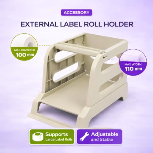 Thermal Barcode Label Printer BT-461P, USB & Bluetooth Connectivity, 4.25 Inch Print Width, 203 DPI, 1D & 2D Codes, Compatible with Windows, Mac, Linux and Android