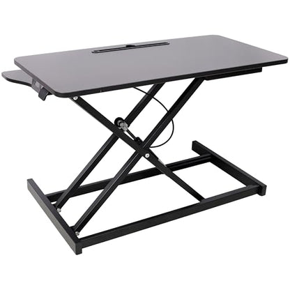 Adjustable Height Standing Laptop Desk, Sit to Stand Up Workstation with Keyboard Tray, Writing Desk, Office Desk for Home Office, Long Desk with Storage, Simple Desk, Gaming Desk, - color: A1