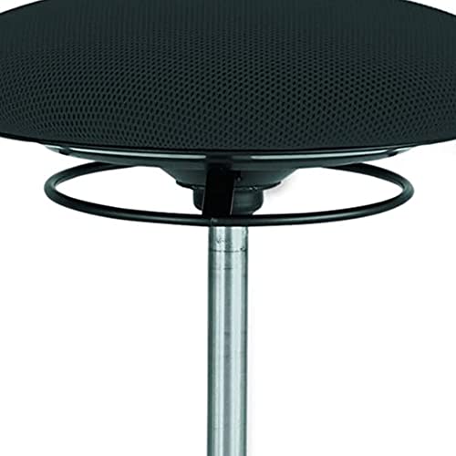 Safco Twixt Active Movement Seating Chair, Ergonomic Support, Extended Height, Black Mesh - color: Black, style: Extended-Height