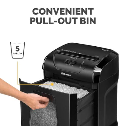 Fellowes Powershred 60MC Micro-Cut 10 Sheet Home Office Paper Shredder