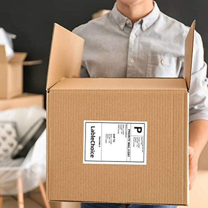 2000 Labels 4 x 6 3-Proof Commercial Grade Fanfold Direct Thermal Labels Compatible with Zebra, Rollo, Munbyn, 4 Stacks White Perforated Permanent Strong Adhesive Mailing Shipping Labels - color: Fanfold 4"x6"-2000 Labels