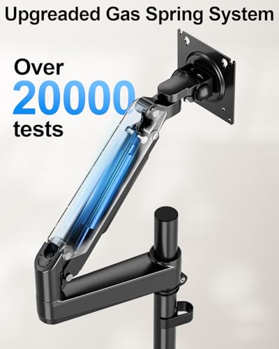 Heavy Duty Single Monitor Mount for Max 49" Ultrawide Screens - style: Ultrawide Desk Mount