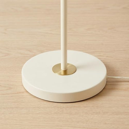 Brightech Wyatt Cream with Gold Interior Shade - color: Cream