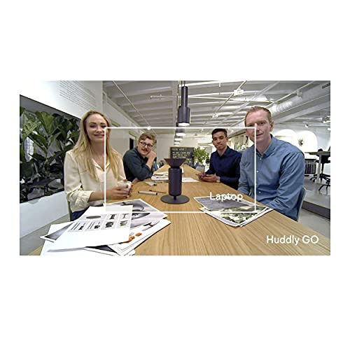Huddly GO Video Conferencing Camera - High-end Quality, Wide-Angle Lens, USB Plug and Play (incl. 2ft / 60cm Cable)