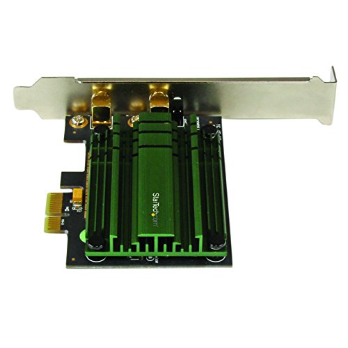 StarTech PCIe AC1200 Dual Band Wireless-AC Network Adapter (PEX867WAC22) - size: 867 Mbps, style: AC - PCI Express (PCIe)