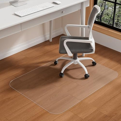 Tonaus Office Chair Mat for Hardwood Floor 30"×48" Small Office Chair Mat - size: 30" x 48" for Hard
