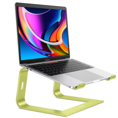 OMOTON Laptop Stand, Detachable Mount for MacBook Air/Pro Dell HP Citron - color: Citron