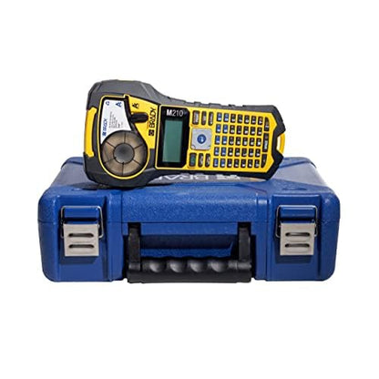 Brady M210 Portable Label Printer Kit (M210-KIT), Yellow/Black