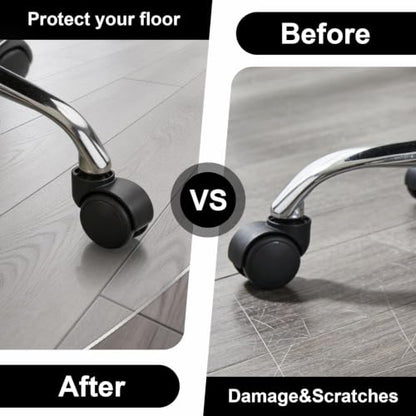 Clear Chair Mat for Hard Floor, 48" x 48" Heavy Duty Floor Protector, Round - size: 48" x 48" Rround (for hard floors)