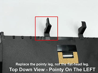BCH Repair Kit for HP Envy 5050 5052 5055 Paper Tray- Replacement Leg Tab for F0V63-40013- Tray Leg Fix for Broken or Snapped Support Arm- Fits HP 505x Series