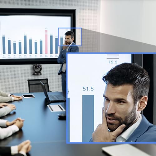 AVer CAM520 Pro3 PTZ Conference Camera – 36X Total Zoom 1080p USB Camera with AI Auto Framing, Smart Gallery, HDMI & PoE+ for Zoom, Teams & Hybrid Meetings