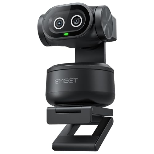EMEET PIXY Dual-Camera AI-Powered PTZ Camera 4K, AI Tracking - style: PIXY Dual-Camera AI PTZ 4K