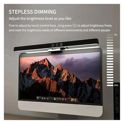 USB Powered LED Monitor Light Bar, Dimmable Screen Light 33cm/50cm, Hanging Desk Lamp for PC Computer Office Study Reading - color: 33cm