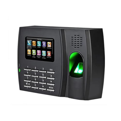Fingerprint Time Clock Time Attendance Machine Protection Intelligent Card Electronic Fingerprint Optional WiFi Machine for Small Businesses,Black-U8 - size: U8