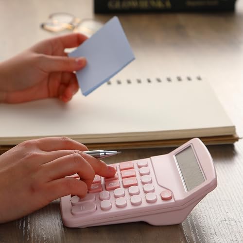 Mr. Pen- Calculator, Pink, Calculators Large Display | Standard Function Calculator, 12-Digit, Calculators Desktop, Office Calculator, Desktop Calculator