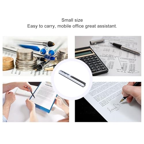 Portable Scanner, Mobile Document Scanner A4 Scanning for Photo (Silver)