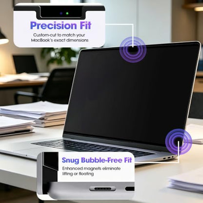 Anti-Spy Removable Shield Magnetic for MacBook Neo 13 Inch (2026, A18 Pro) Privacy Screen with 180° View Control, Ideal for Public Workspace - size: MacBook Neo 13 Inch (2026, A18 Pro)