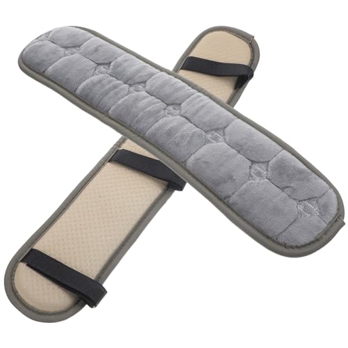 SEWACC 1 Pair Office Chair Armrest Pads, Elastic Arm Rest Covers for Desk Chair, 17.71 x 3.93 Inch - color: Grey