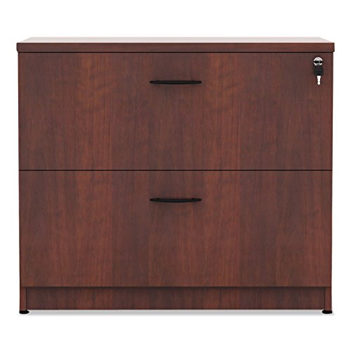 Alera Valencia Series 35-Inch by 32 by 164 2-Drawer Lateral File, Medium Cherry - color: Medium Cherry