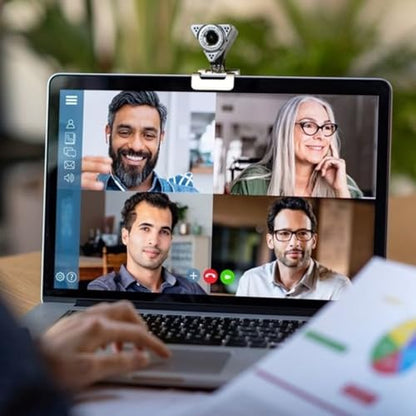 Aluratek HD 1080P Video Webcam for PC, MAC, Desktop & Laptop, Video Call, Conference, USB - style: AWC01F