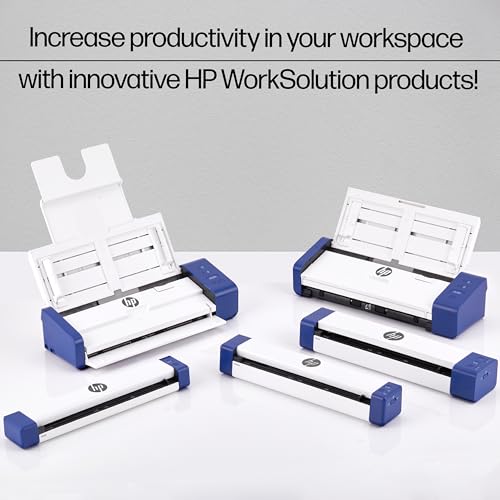 HP PS150 USB Photo Scanner, Document Scanner, Duplex 15 ppm, Wi-Fi Direct