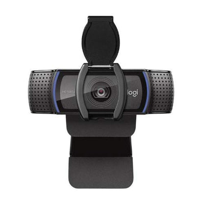 Logitech C920S HD Pro Webcam Bundle | 4-Port 3.0 USB Hub, Privacy Shutter, (2 items)