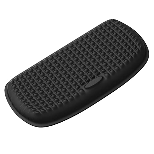 MEKASS Elbow Pad for Desk, Large Size Memory Foam Elbow Rest Padding with Non-Slip, Ergonomic Desk Edge Cushion, Armrest Pad Wrist Rest Comfort Support for Office Home (1 Pcs Black) - color: 1 Pcs Black, size: 10.2in × 5.1in