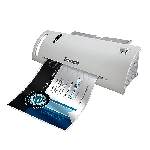 Scotch Thermal Laminating Pouches, 50 Pack Laminating Sheets, 3 Mil, 8.9 x 11.4 Inches, Education Supplies & Craft Supplies, for Use with Thermal Laminators, Letter Size Sheets - size: 50 Pack