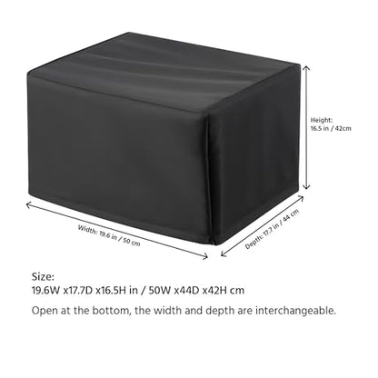 Printer Dust Cover Heavy Duty Case Compatible with Brother DCP-L3510CDW/L3710CW/L3730CDN/L3750CDW/HL-L3290CDW/HL-L8360CDWT/MFC-L3780CDW/L8395CDW/L3710CW/L3750CDW/8710DW/8910DW/ -19.6Wx17.7Dx16.5H in - size: 19W x17D x16H