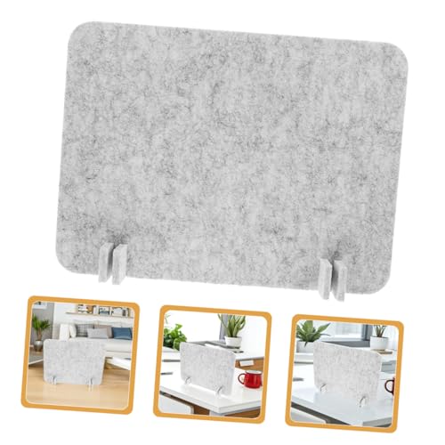 NUOBESTY 2pcs Felt Desk Divider Easy Install Privacy Panel for Students Employees for Office School and Dorm Use Reduces Distractions and Enhances Focus