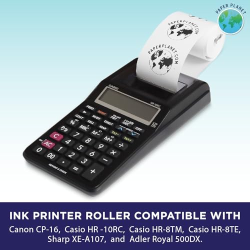 PaperPlanet Black Calculatior Ribbons for IR40 | 5 Pack