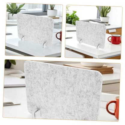 2pcs Felt Desk Dividers Privacy Panels for Office and Student Desks Easy to Clean Install Reduces Distractions Enhances Focus for Quiet Workspaces