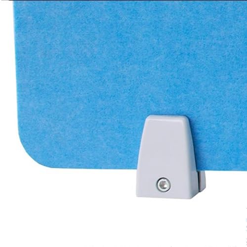 Desk Privacy Screen for Noise Reduction and Visual IsolationPerfect Home Office Cubicles Study AreasEnhance Focus Productivity - color: Blau, size: 120 x 30 cm