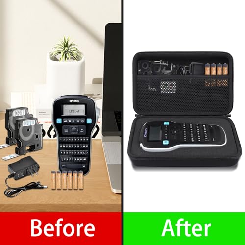 co2CREA Hard Case for DYMO LabelManager 160 280 Portable Label Maker
