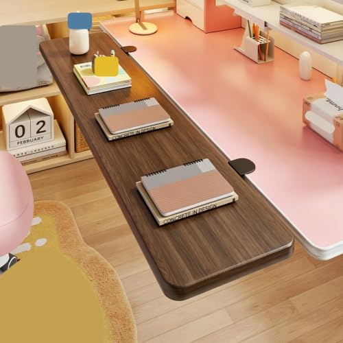 Ergonomics Desk Extender Tray, Foldable Keyboard Extender Tray Clamp On | Large Size Foldable Keyboard Extender, Computer Keyborad Tray, Desk Extension Board Armrest Support for Home and Office - color: Metallic, size: 100*20