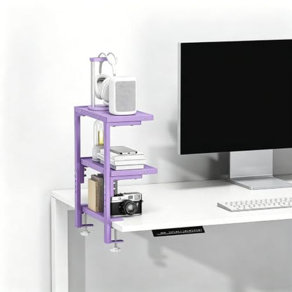 2-Tier Desk Shelf - color: Purple