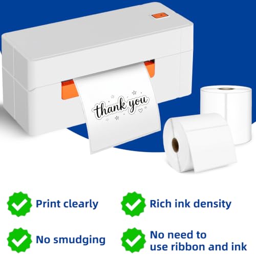 ESSENTIAL 4" x 3" Direct Thermal Labels, 1" Core (850 Labels, 1Roll) - size: 4"x3"