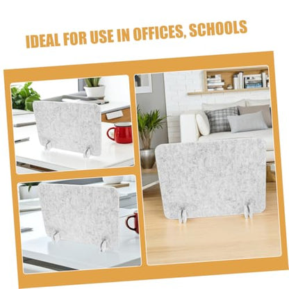 NUOBESTY 2pcs Felt Desk Divider Easy Install Privacy Panel for Students Employees for Office School and Dorm Use Reduces Distractions and Enhances Focus