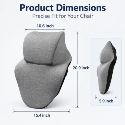 Office Chair Headrest, Adjustable Neck Support Pillow with Removable Washable Cover - Head Rest Attachment for Office Chairs and Wheelchairs, Neck Pillow for Desk Chair Napping (Pink) - color: Pink
